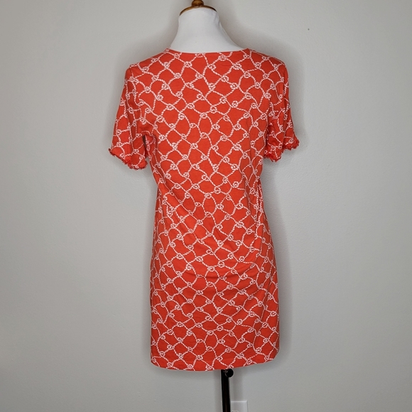 Draper James Nautical Sailor Knot Knit Dress Size Medium - Picture 6 of 8